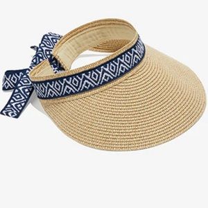 Sea & Grass Visor with Ribbon